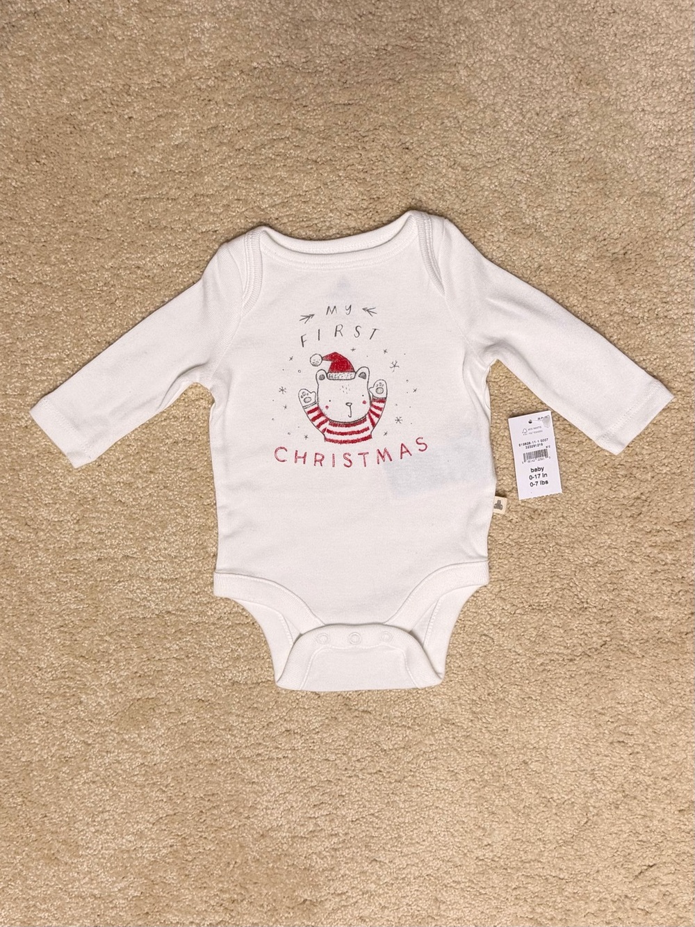 Baby Gap Christmas onesie